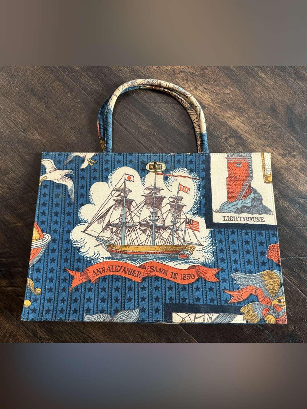 Vintage 1950’s-1960’s RARE Margaret Smith Gardiner, Maine Purse